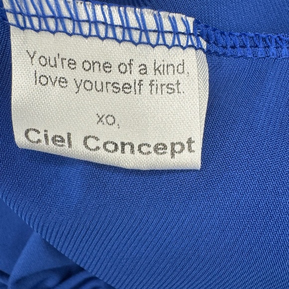 Ciel Concept Royal Blue Convertible Bridesmaid Dress. #86 - Picture 13 of 14